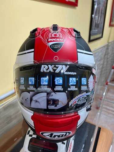 Casco arai rx7v ducati corse - casco,