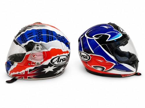 Lot arai helmets 7 gp - arai,