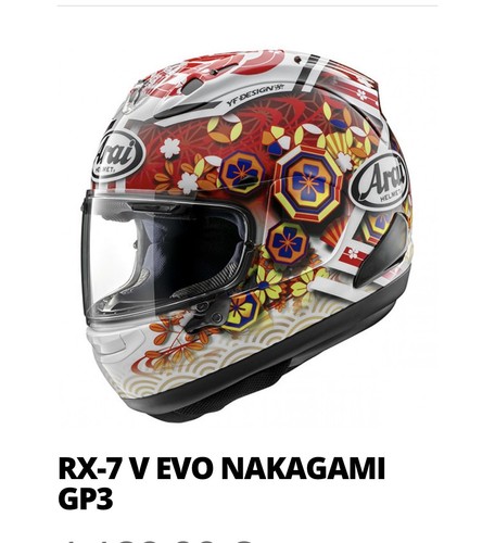 Evo casco nakagami gp3 - v,