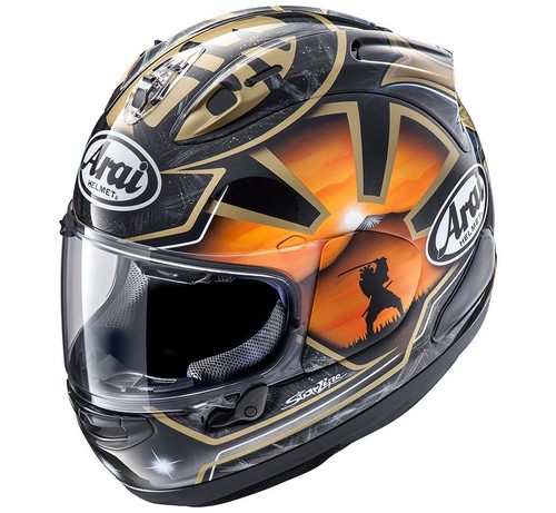 Casco integrale arai evo - casco, rx-7v