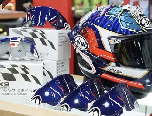 Arai spoiler pedrosa - spoiler, rx-7x